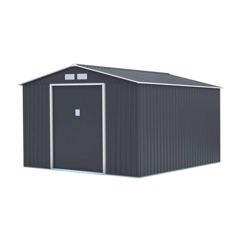 Abri de jardin en métal CHENARUS - 8,7 m² - Prix d'usine - DESTOCKAGE – Image 4