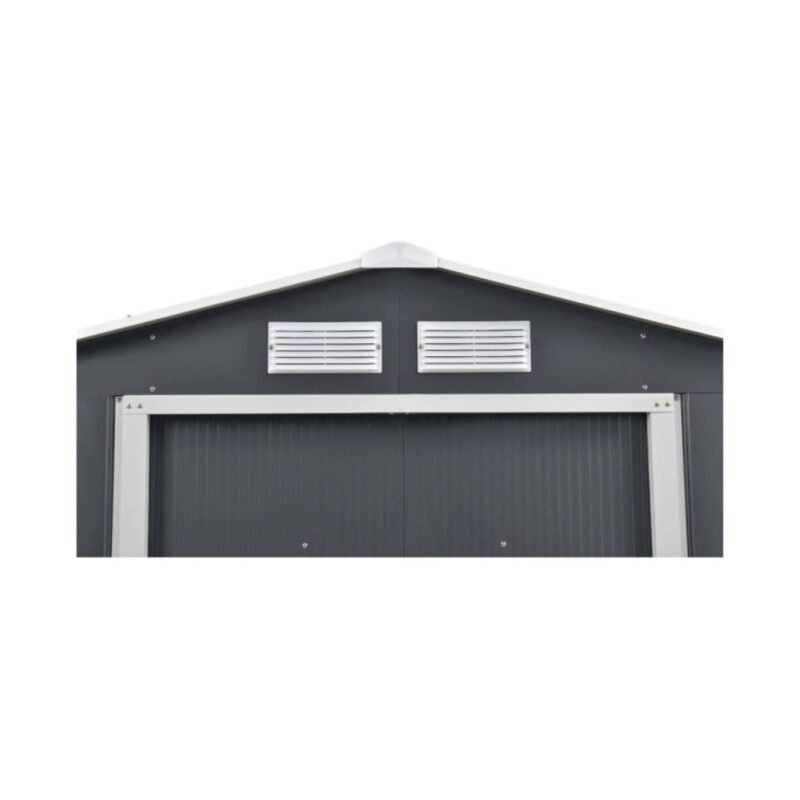 Abri de jardin en métal CHENARUS - 8,7 m² - Prix d'usine - DESTOCKAGE – Image 3