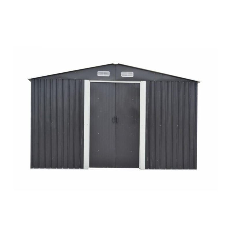 Abri de jardin en acier galvanisé MARISA - 12,5 m² – Image 4