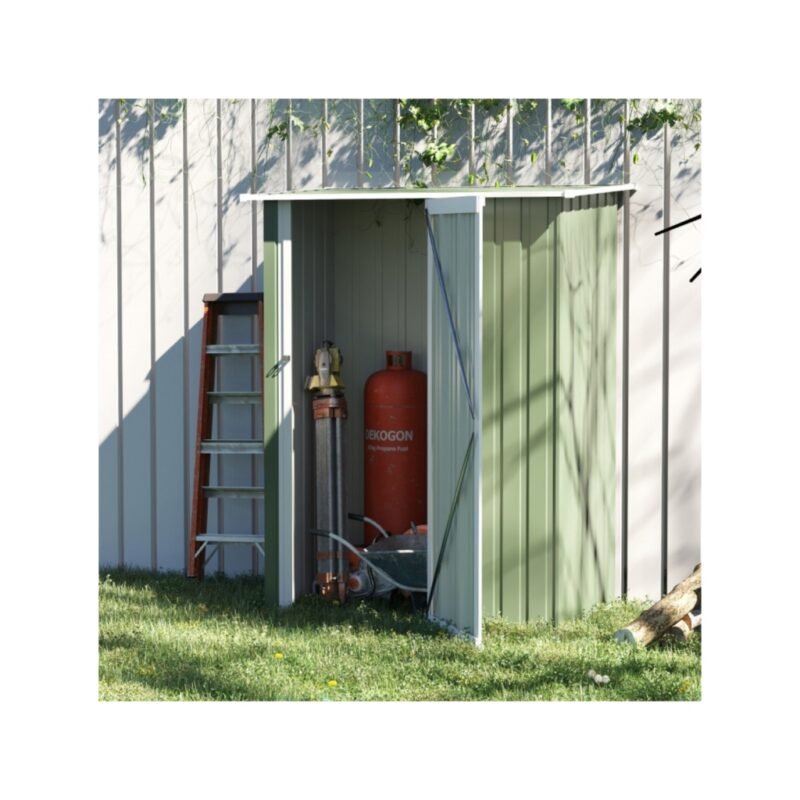 Abri de jardin en acier ondulée COMPACT - 1,2 m² – Image 5