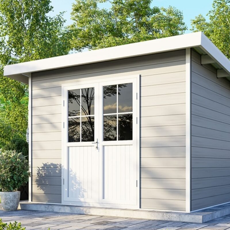 Abri de jardin composite CECILE – 9 m² - Prix d'usine - DESTOCKAGE