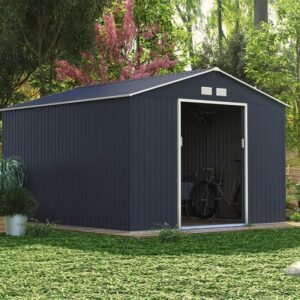 Abri de jardin en métal CHENARUS - 8,7 m² - Prix d'usine - DESTOCKAGE