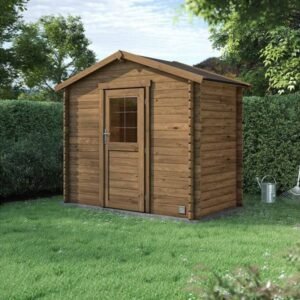 Chalet de jardin en bois traité LIVONIA - 4,2 m² - Prix d'usine - DESTOCKAGE